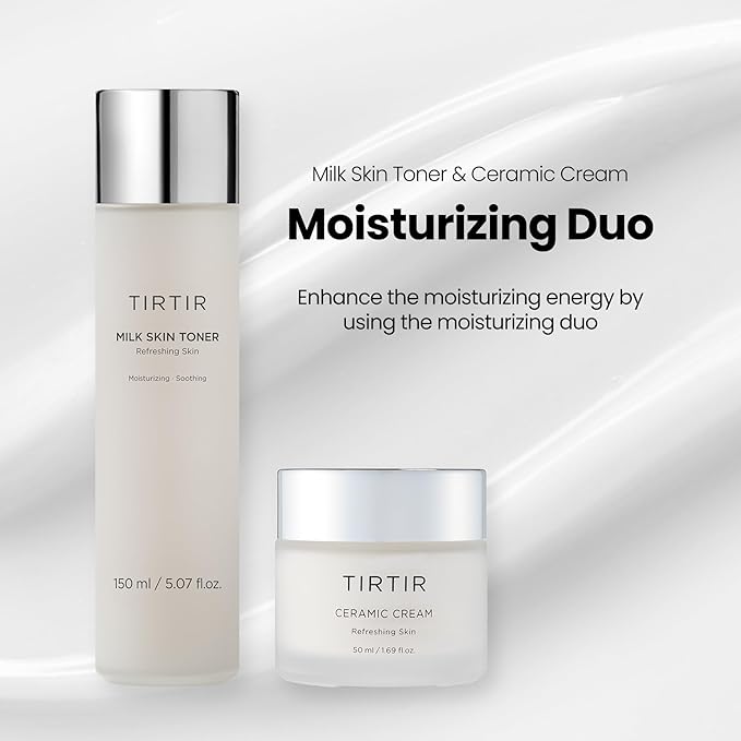 Deep Hydration Duo - Milk Skin Toner + Ceramic Cream