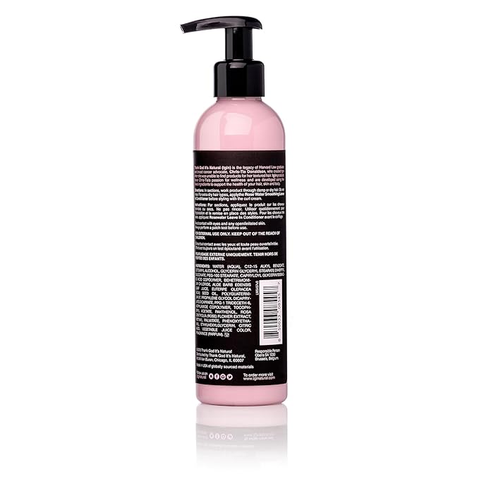 Texture ID Rose Water Hydrating Styling Lotion, Hydrating, Smooths & Adds Volume, 8 Fl Oz