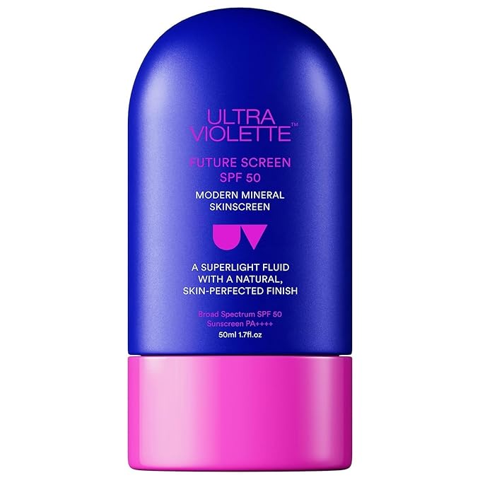 Ultra Violette Future Screen SPF 50 Mineral Fragrance-Free Facial Sunscreen Serum (50ml / 1.7 fl oz)