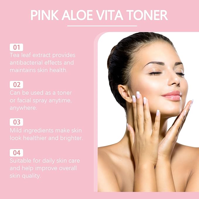 Hydrating Toner For Face - Moisturizing & Repairing, Soothes Damaged Skin, Controls Oil, Leaves Skin Clear & Tender(2PCS)