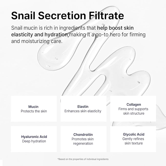 AVCA Snail Mucin Face Cream Moisturizer 100ml(3.38 fl. oz) – Hydrating Anti Aging Korean Skin Care, Helps Improve Elasticity & Fine Lines with HA & Collagen