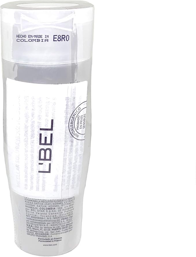 L'Bel Essential 2 in 1 Micellar Cleansing Solution and Facial Toner 3 fl. oz.