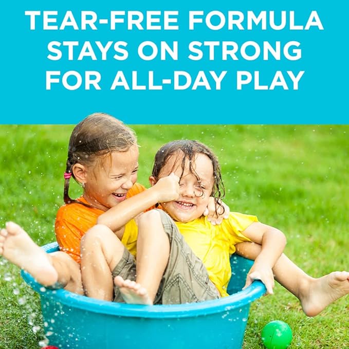 Coppertone Kids Roll On Sunscreen Lotion SPF 50,Tear Free Kids Sunscreen with Blue Color and Zinc Oxide Sun Protection,2.5 Fl Oz Tube,(Pack of 2)