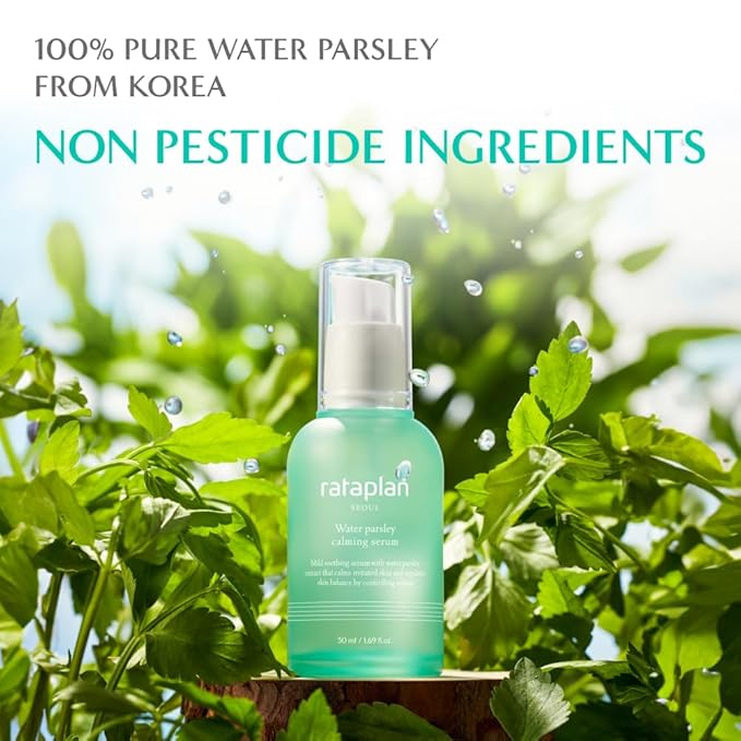 rataplan Water Parsely Calming Toner, Serum, Moisture Cream Triple Set