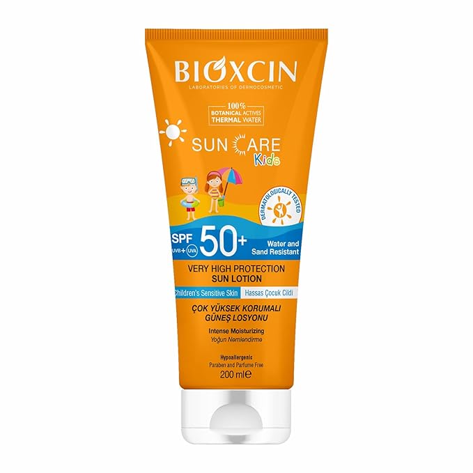 BIOXCIN Sun Care Very High Protection Children's Sunscreen 100% Botanical Active, 50 SPF, 200 ml