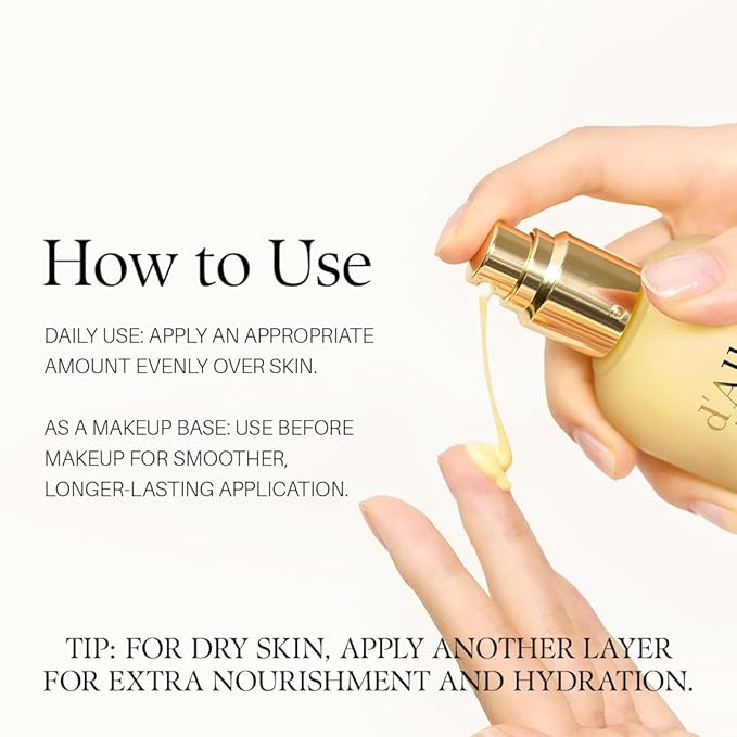White Truffle Moisturizing Serum Lotion, Milky Lotion, Lightweight, Deep Hydration, Face Moisturizer, Glass Skin (3.38 fl oz.)