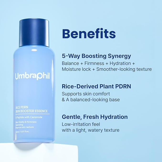 Rice PDRN Milky Toner with Niacinamide, Hyaluronic Acid & Ceramide for Glass Skin, Deep Hydrating Moisturizing Booster, Glow Essence, Korean Skin Care (5.07 Fl Oz / 150ml)