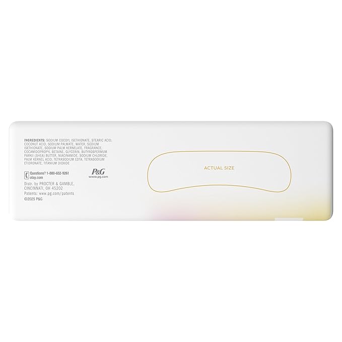 Olay Beauty Bar, Ultra Moisture,10x More Moisturizers, 24/7 Soft & Smooth Skin, Gentle Cleanse on Face & Body, Vitamin B3 Complex, For All Skin Types, Shea Butter Scent, 3.75 oz, (Pack of 8)