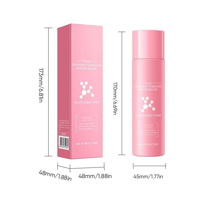 dPois Lightweight Hydrating Facial Water | Daily Moisturizing Toner for a Soothing Feel Niacinamide One Size