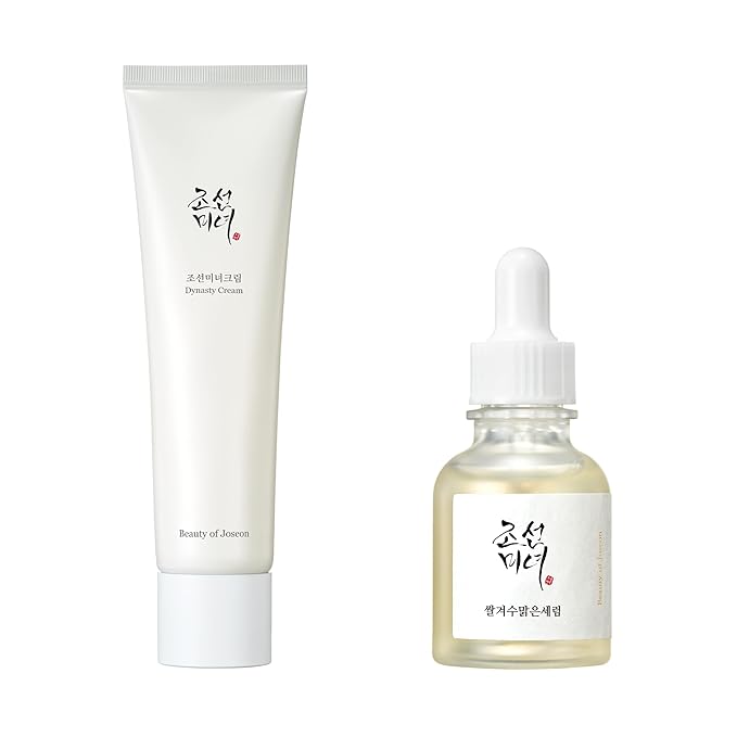 Beauty of Joseon Dynasty Cream Hydrating Face Moisturizer for Dry with Glow Deep Serum Rice + Alpha-Arbutin