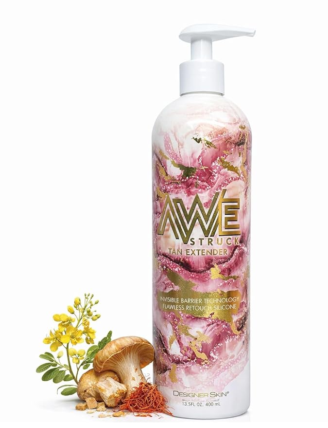 Awestruck Tan Extender Lotion 16 oz – Designer After Tan Moisturizer to Prolong, Hydrate & Protect Skin Color