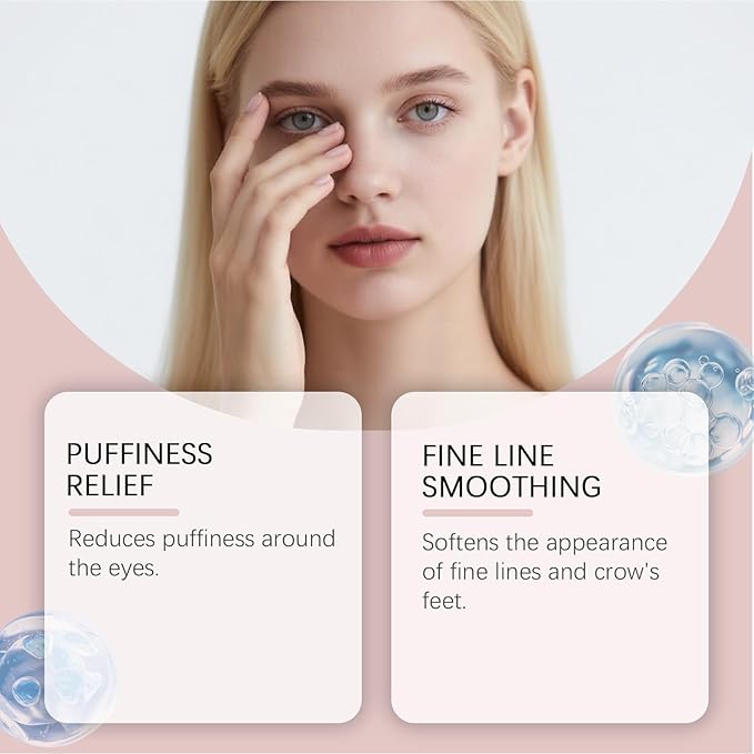 Eye Care Duo Set, Calcium Multi Balm Stick & Hydrogel Under Eye Patches 60ea (30 Pairs),Hydrating, Firming Skin, for Eye Treatment Skin Care Set (Balm Stick + Eye Patches)