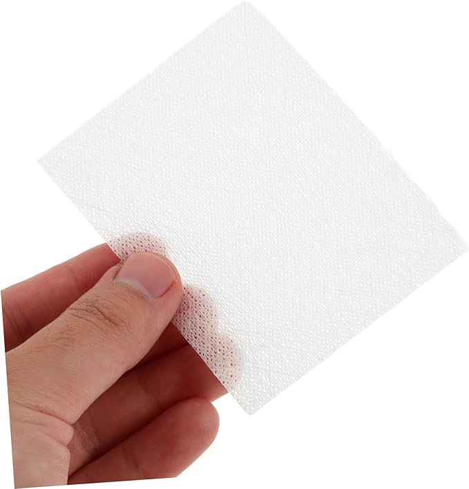 Happyyami 80pcs Silk Cotton Pads for Makeup Remover Gentle for Sensitive Skin Reusable Hydrating Toner Wipes Face Eye Cleansing Rounds No Lint
