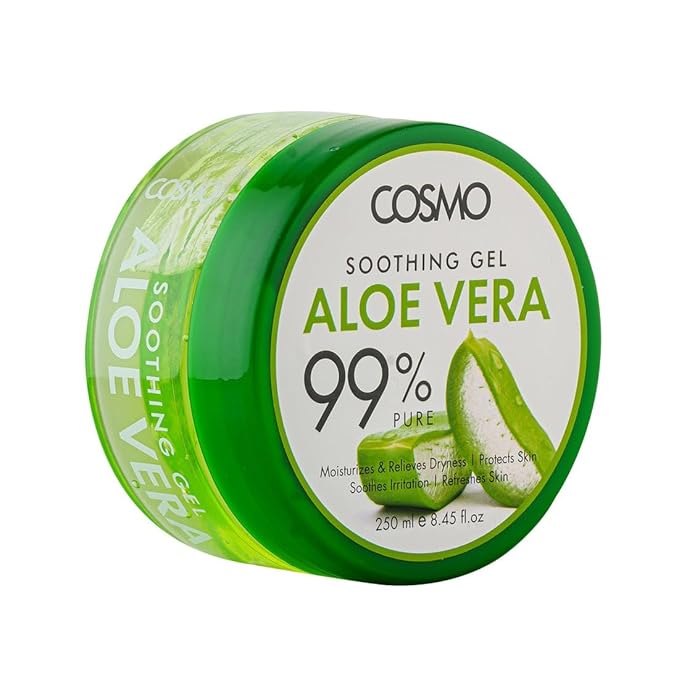 Moisturizing 99% Pure Soothing Gel 250ml, Cools and Soothes Sunburn, Specially for Summers, Protects & Refresh Skin, For Men and Women (8.45 fl.oz, Aloe Vera)