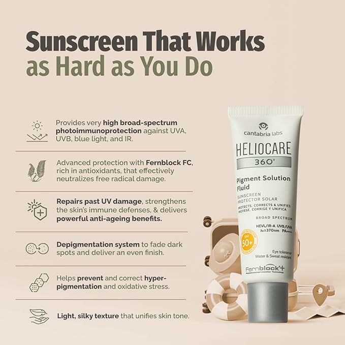 Heliocare 360 Pigment Solution Fluid SPF50 | 50ml