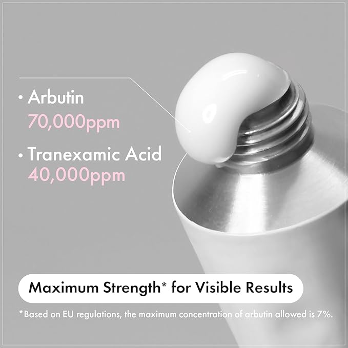 TOSOWOONG Complexion Perfection Duo: Arbutin 7 Tranexamic Acid 4 Cream and Rice Milky Toner for Enhanced Radiance and Hydration