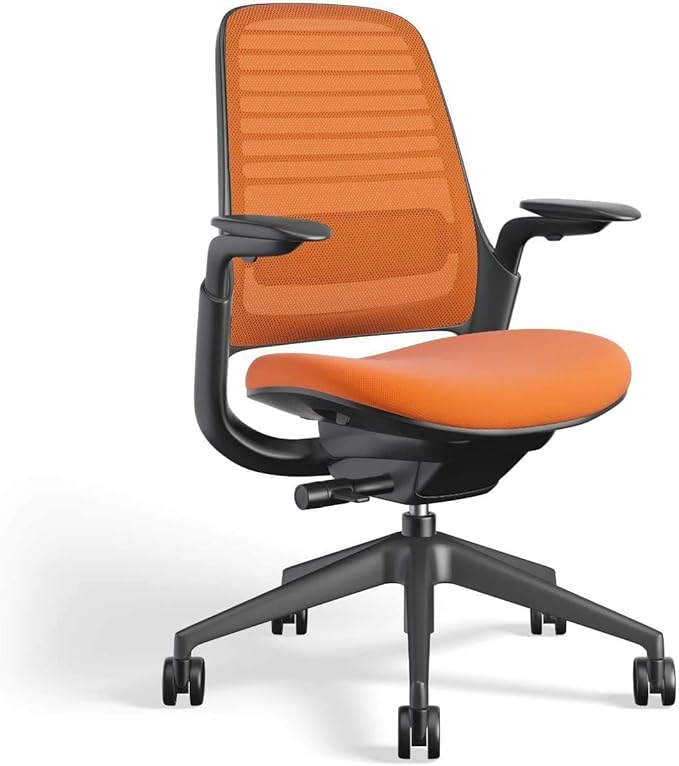 Steelcase Series 1 Work Office Chair - Tangerine