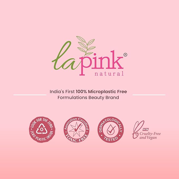 La Pink Ideal Bright Face Toner With 100% Microplastic Free Formula For Glass Brightening, Lightening, Evens Skin Tone For All Skin Types | 100 ml White