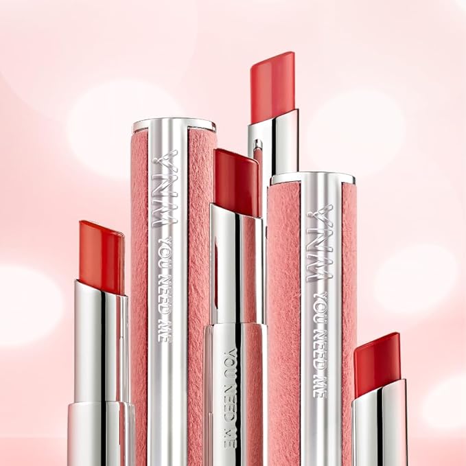 YNM Candy Gloss Balm 3g (11 MELTING FIG, 3g) (+12 colors) K-beauty, Tinted, Color Lipstick Balm, Glossy, Moisture, korean, Jello lips, Non-Sticky and Long-lasting