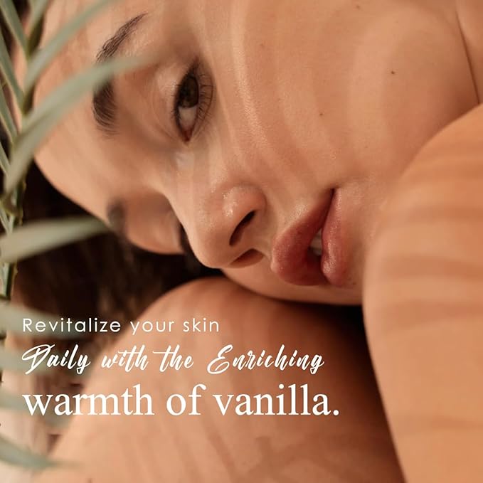 Warm Vanilla Mini Body Oil for Women | Moisturizing After Shower Body Oil for Daily Use | Cozy, Creamy Vanilla Scent - 4 fl oz