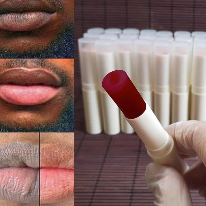 2PCS Lip Lightening for Dark Lips Lip for Smokers Dark Lip Treatment Lightening Cream for Pink Lips Lip Lightener for Smoker Lips Lip Lightening balm for Men and Women (Red)