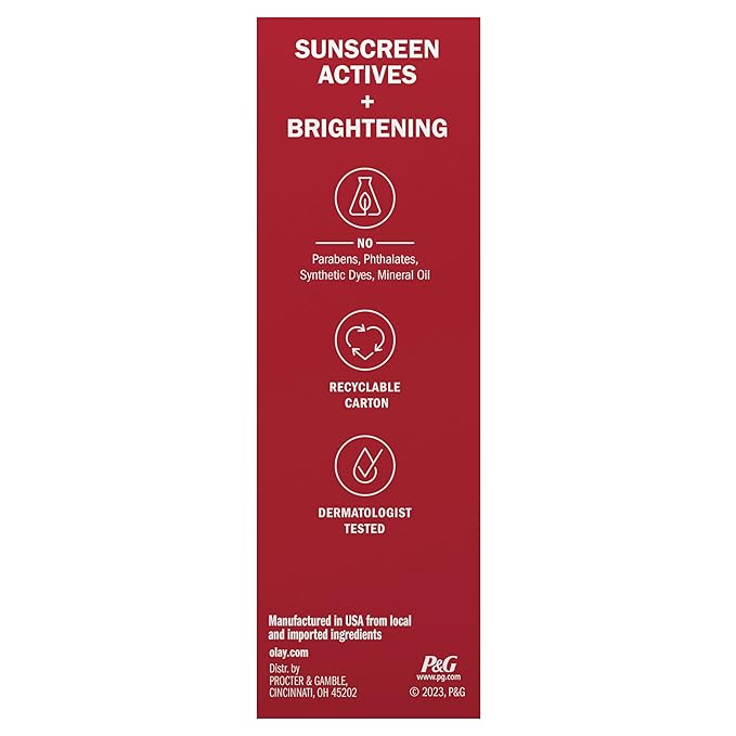 Olay Super Cream with Sunscreen SPF 30,Trial Size,Lightweight Face Moisturizer with Sun Protection,5-in-1 Skin Care Benefits - Hydrating,Brightening,Firming - Niacinamide,Vitamin C,15 mL,(Pack of 2)