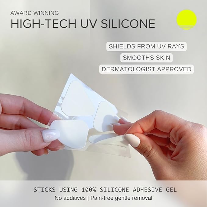 Sun Patch, Reusable Sun Screen Silicone Patches for UV Protection & Face Sunscreen, Sun Face Patches For Sun Exposure, (1 Pack/4 Nose Shapes) (White) (Golf, Surf, Swim, Ski & Snow, Outdoors)