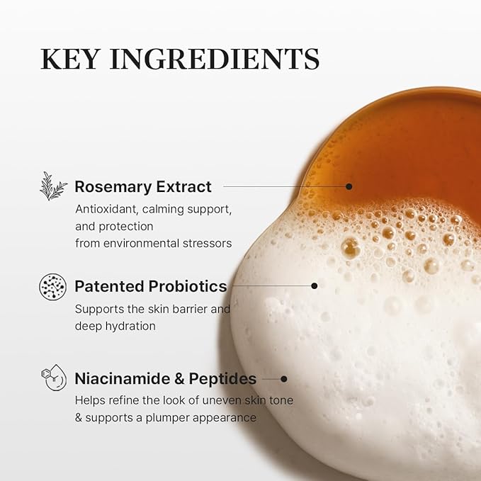 starlike Rosemary 68 Skin Biome Essence for Face | 3.38 Fl Oz | Antioxidant Micro-Bubble Toner | Calming & Soothing for Dull Skin | Niacinamide & Peptides | 68% Rosemary Extract | Korean Skincare