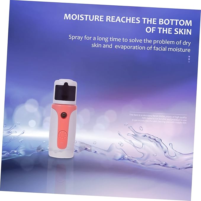 Baluue Handheld Spray Toner for Face Nano Face Mister Rechargeable Facial Steamer Air Humidifier