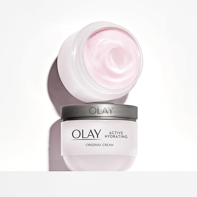 Olay Active Hydrating Cream, Face Moisturizer, 3.4 fl oz