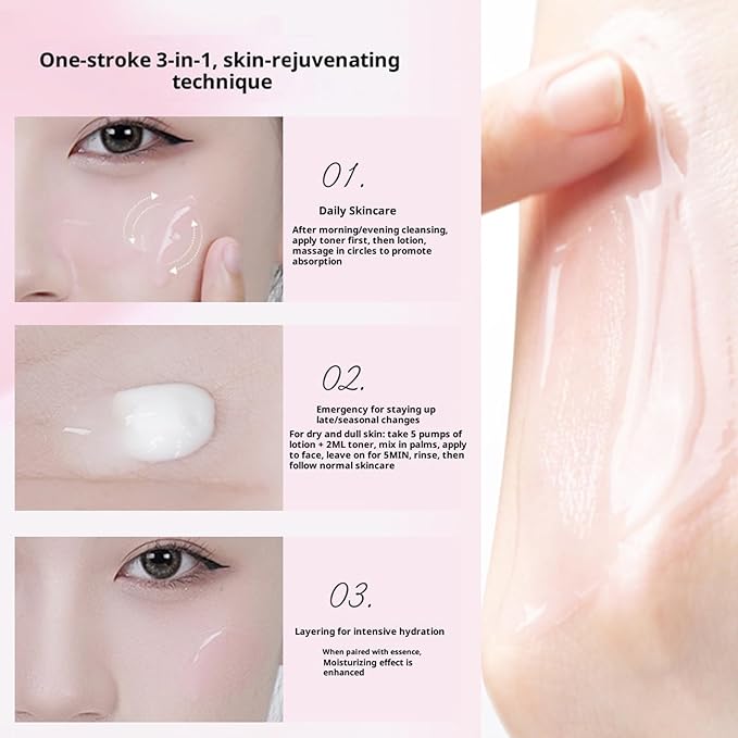 BLUE LOVE Pink Toner for Face - Hydrating & Soothing Water Formula with Hyaluronic Acid, Refines Pores, Balances pH, Gentle for Daily Use on All Skin Types