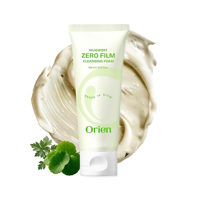 Mugwort Zero Film Cleansing Foam 5.07 fl.oz, 150ml ㅣDaily Makeup Blackhead Removal No pore clogging Korean skincare double cleansing