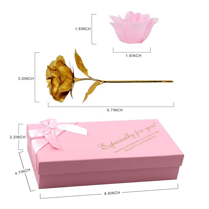 Floral Scented Bath Soap Rose Flower Petals, Plant Essential Oil Rose Soap Set, Best Gifts for Her Women Girls Mom Lover Birthday Valentine Christmas (12 PCS/Pink)