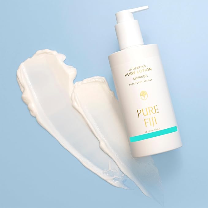 PURE FIJI Hydrating Body Lotion, Moringa (10.14 Fl.Oz /300ml)