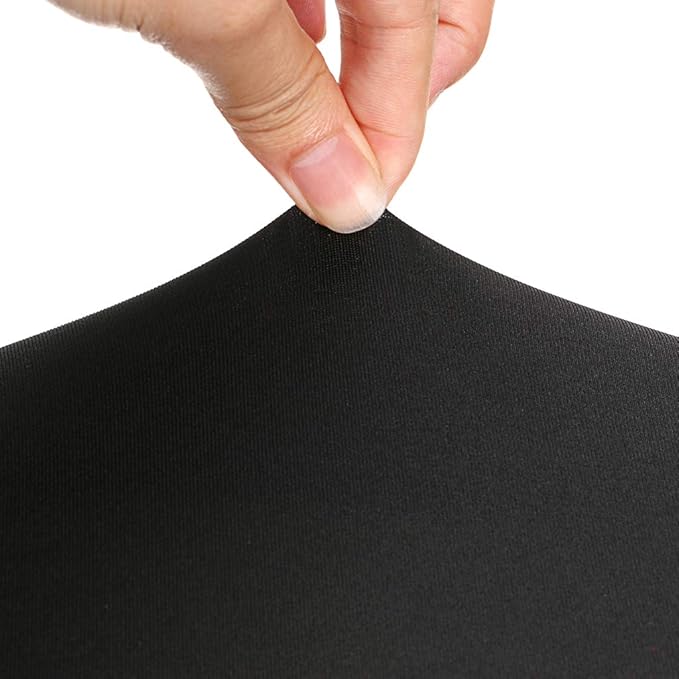 BTSKY Ergonomic Office Computer Game Chair Slipcovers Stretchy Polyester Covers for Reclining Racing Gaming Gaming Chair Black (No Chair)