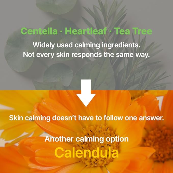FARMSTAY Calendula Relief Toner | Quick Calming Sensitive Non-Sticky Non-Irritating Hydrating Moisturizing Korean Vegan Soothing All Skin Type 6.76 fl oz