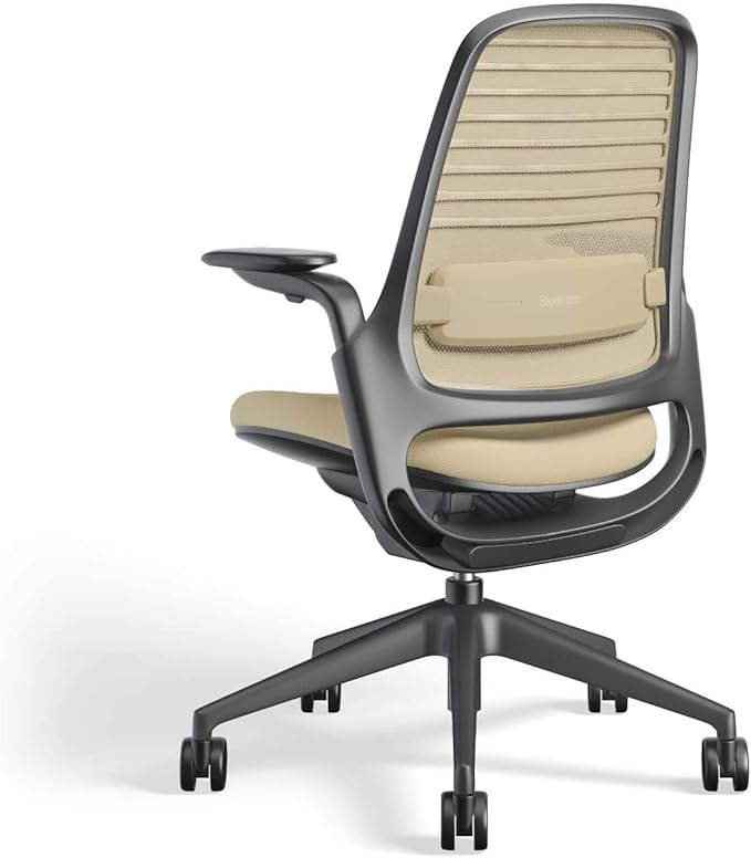 Steelcase Series 1 Work Office Chair - Malt, Hard Floor Casters