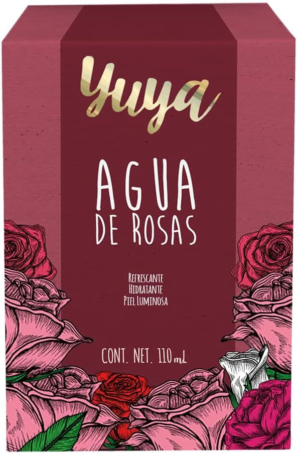 YuYa Cruelty-Free Makeup - Rose Water Toner for Glowing Skin, Deep Hydration & Maximum Nourishment. Ideal Ingredients for Healthy & Toned Skin