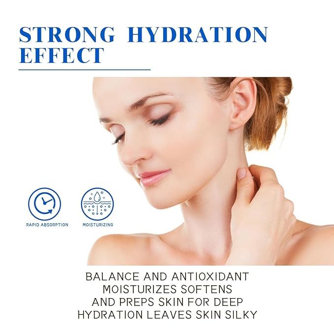 Moisturizing Toner & Face Cream - Deep Cleansing, Anti-Wrinkle, Brightening Hydrating Skin Care Essence(1PCS)