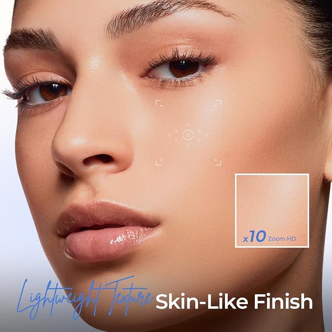 SACE LADY Bare Touch Skin Tint SPF 30, Skin-Like Serum Tinted Moisturizer Lasts Up to 16HR, Lightweight Natural Matte Glow Finish, Infused with Peptides and Hyaluronic Acid (#05 Golden Buff)
