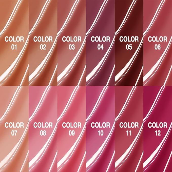 Tinted Lip Balm Moisturizing Lipstick, Red Berry Hydrating Lipstick for Women, 24 Hour Long Lasting Moisturization Lip Gloss Stain Makeup, Lightweight Non Greasy Moisturizer Lips, 12