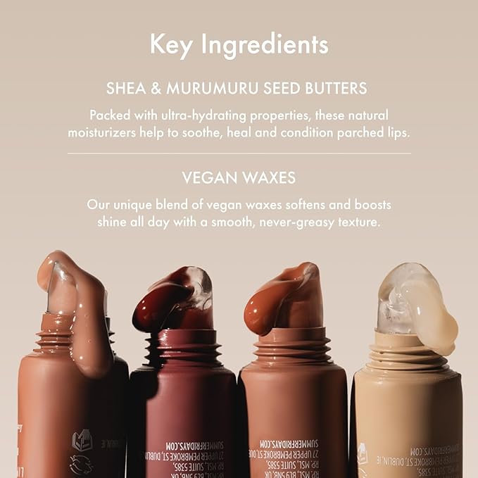 Summer Fridays Tinted Lip Butter Balm - Conditioning Vegan Lip Balm for Instant Moisture, Shine & Hydration - Softening & Soothing Skincare - Vanilla Beige (.5 Oz)