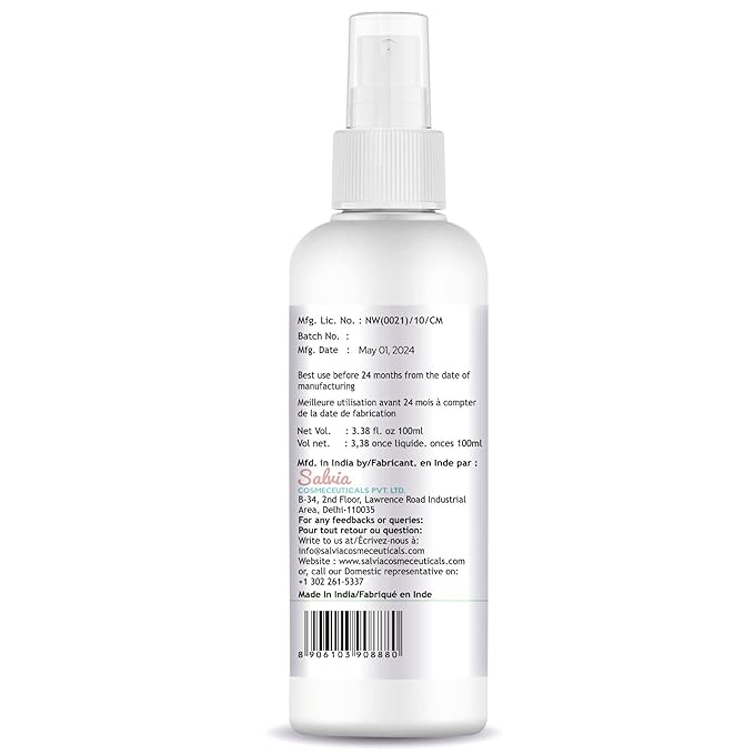 Getrid Chemical Peel Neutralizer Spray (100 ml / 33.8 fl oz) - Pack of 8 Value Pack pH Balancing Sodium Bicarbonate Mist for Skin Care - Hydrating Toner for Facial Peels