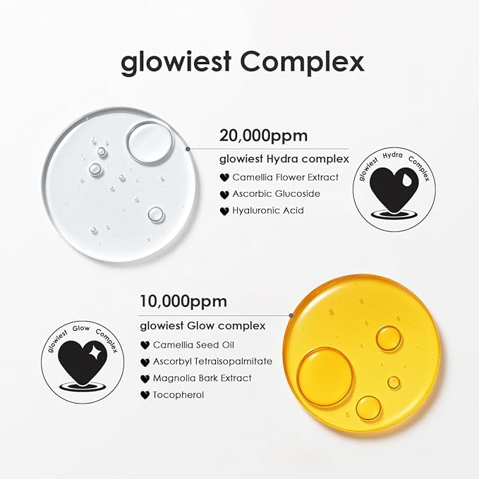glowiest Dream Glow Camellia Essence Mist- Glass Skin Hydration & Soothing. Glow-Booster ; All In One Multi Mist+Toner+Serum l 75% Camellia Flower Water (2.70 fl. oz (80 ml))