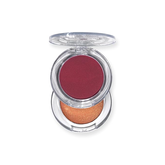 KARA BEAUTY Caboodle Kisses Lip Powder & Gloss Duo – Desert Orchid | 2-in-1 Korean Makeup Tint & Gloss Stack | Lip Stain + Glossy Finish | Makeup Must-Have | Lip Makeup for Soft Blush & Bold Lip Looks