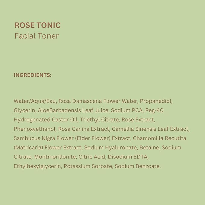 Pixi Rose Tonic Rose Hydrosol Toner Hydrates Skin, Minimize Redness, Rehydrates and Replenishes, 8.5 fl oz/250ml