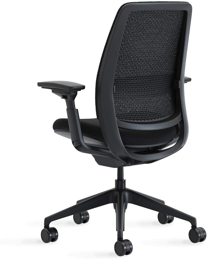 Steelcase Series 2 Office Chair, Graphite Frame, Cogent Connect Peacock