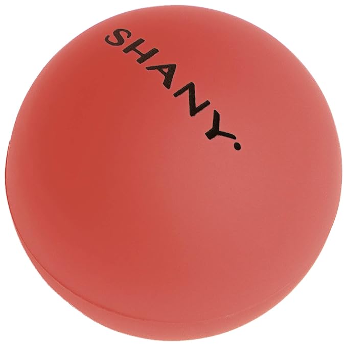 SHANY Lip Balm Sphere - Nourishing Hydrating Lip Balm Lip Care Infused with Shea Butter and Moisturizing Oils to Soothe and Repair Dry and Cracked Lips - Red