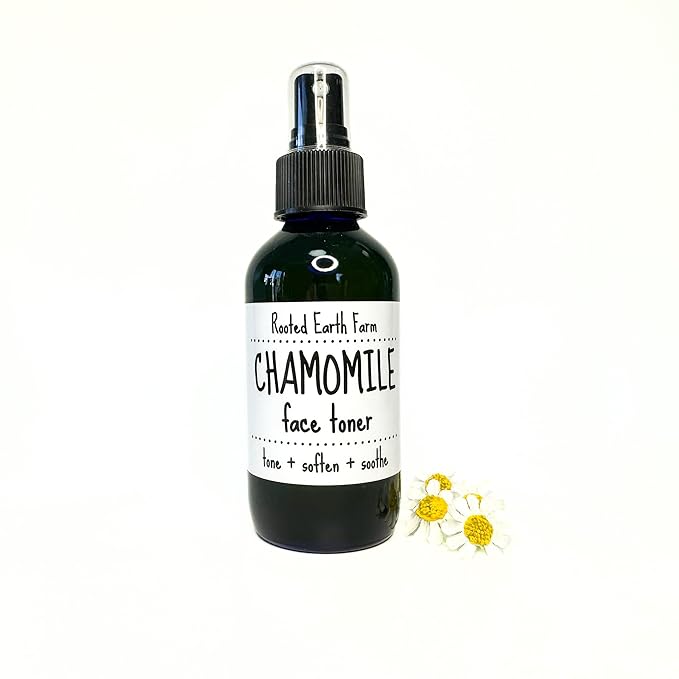 Chamomile and Aloe Herbal Face Toner - 4 fl oz - Facial Mist for Sensitive Skin