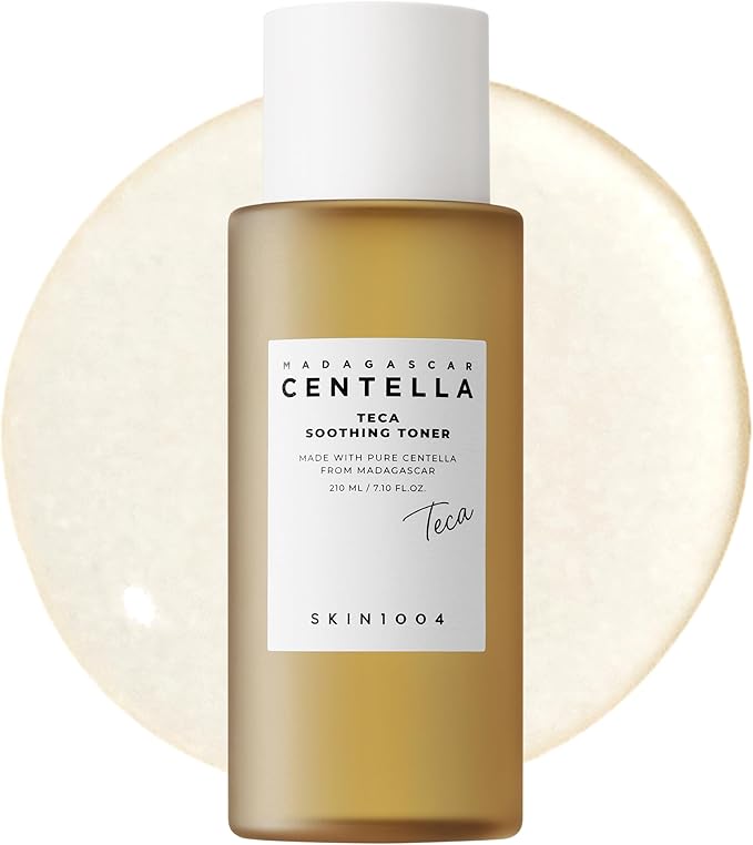 SKIN1004 Madagascar Centella TECA Soothing Toner, Korean Toner for Soothing & Moisturizing, Centella Toner with TECA & PDRN, Toner with LHA for Gentle Exfoliation, Korean Skin Care, 7.10 fl.oz / 210ml